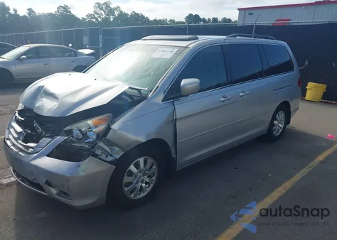 2010 Honda Odyssey Exl from USA, damaged, VIN 5FNRL3H61AB086690